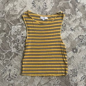 Yellow Striped Tank